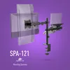 Spacetronik SPA-121 Monitor- und Laptophalterung Produktbild-Vorschau 3