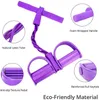 Elastický pás na cvičenie Netscroll PullStar, fialový, 24cm Náhľad obrázku produktu 4