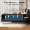 DEWINNER Materasso 140x200 cm, spessore 28 cm, molle Anteprima dell’immagine prodotto 5