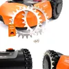 beos® Premium Edelstahl Spikes für Worx Landroid - Für Worx Produktbild-Vorschau 1