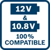 Bosch Akku-Trockenbauschrauber GSR 10,8 V-EC TE, Solo Produktbild-Vorschau 7
