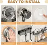 Barre de suspension multifonctionnelle pour la cuisine, Voir les images du produit 4