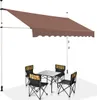 COSTWAY Tenda a morsetto 300 cm, tenda da balcone, Anteprima dell’immagine prodotto 1