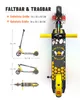 KXQ-EPRO Elektroscooter Kinder Klappbar Elektroroller Gelb Produktbild-Vorschau 3