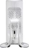 The back of a white indoor camera with a stand. Anteprima dell’immagine prodotto