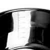 A close-up view of the interior of a stainless steel pot with volume markings. Produktbild-Vorschau