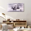 Coloray Bild aus Leinwand 100x50 Leinwand Dekoration - Mond Produktbild-Vorschau 3