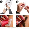 Besessener Zombie Gesicht-Klebetattoo - Fasching Halloween Produktbild-Vorschau 3