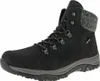 A black winter boot with gray accents and a knitted collar, shown from the side against a white background. Anteprima dell’immagine prodotto