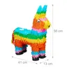 Relaxdays Pinata Lama, zum Aufhängen, für Kinder, Mädchen & Produktbild-Vorschau 4