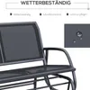 Outsunny Schaukelstuhl Gartenschaukel Gartenbank Sitzbank Produktbild-Vorschau 5