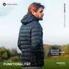 Höhenhorn Balmhorn Herren Jacke Midnight Black Hood Gr. L Produktbild-Vorschau 6