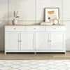 INONEFT Keukenkast, dressoir met 3 lades en 4 deuren, Productafbeelding-voorbeeld 1