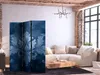 3-teiliger Doppelseitiger Vlies Paravent - Ornament in Blue Produktbild-Vorschau 2