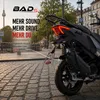 Motorroller 50 ccm Burnout BAD s Mattschwarz 45 km/h Produktbild-Vorschau 4