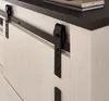 Waschtisch "Stove" weiß Pinie hell und anthrazit Set mit Produktbild-Vorschau 4