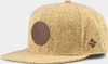 Bavarian Caps Kork Snapback "Alpinum Edelweiß" in braun