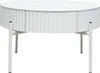 Table basse 'Rill' avec tiroir rond pieds métal 36 x Ø60 cm Voir les images du produit 4
