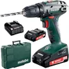 Metabo 18V Akku Bohrschrauber BS18 inkl. 2x 1,5 Ah Akkus + Produktbild-Vorschau 1