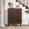 LITTLE TREE Schuhschrank, dunkelbraun, Holz, 110 cm Hohe, 6 Produktbild-Vorschau 5