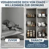 XINZI Panier coulissant pour armoire de cuisine 60 cm, lot Voir les images du produit 4