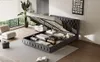 Doppelbett 140x200cm,Polsterbett mit Ohrenform Produktbild-Vorschau 18