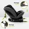 4BABY Kindersitz drehbar 360 ISOFIX Matt-Fix I-SIZE Produktbild-Vorschau 5