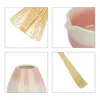 Matcha Besen Set, Matcha Set Rosa 6 Teiliges für Matcha Tee Produktbild-Vorschau 3