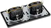 MILOS Set 2 Steckdosen, 250V, 16A, Anthrazite Voir les images du produit 3