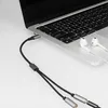 kwmobile USB C Kopfhörer Splitter für USB C Headphone / Produktbild-Vorschau 5