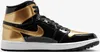 Nike Air Jordan 1 Retro High Golf "Patent Gold Toe" Produktbild-Vorschau 3