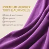 Lavea® Spannbettlaken 90x200cm - 100x200cm, Maya, 100% Produktbild-Vorschau 8