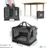 VOUNOT Hundebox faltbar, Transportbox für Katzen und Hunde, Produktbild-Vorschau 4
