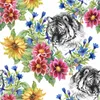 Coloray Fototapete 208x146 cm Vlies-Fototapete - Tiger Produktbild-Vorschau 2