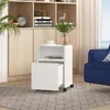 Rollcontainer 'Velvevn' mit Schublade Stahl 54 x 40 x 36 cm Produktbild-Vorschau 2