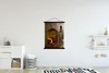 MuchoWow® Textilposter Feuer im Kamin 120x160 cm mit Produktbild-Vorschau 2