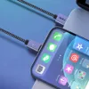 Magnetický kabel 3v1 USB na USB C Lightning micro USB TOPK Náhled obrázku produktu 4