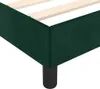 vidaXL Bettgestell ohne Matratze Dunkelgrün 180x200 cm Samt Produktbild-Vorschau 6