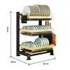 Heikoeco® Küchengeschirrabtropfgestell, Multifunktionales Produktbild-Vorschau 7
