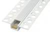 MasterLED LED profil pro sádrokarton 2 m PVC bílý montážní Náhled obrázku produktu 1
