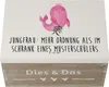 Mr. & Mrs. Panda Holztruhe Jungfrau Ordnung 22 x 15 cm - Produktbild-Vorschau 3