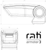 Armlehne Opel Zafira B 2005-2007 (ARM3, Textil) Produktbild-Vorschau 8