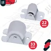 KOTARBAU® Transportrollen 33 mm Gummi Univer. Stahlrahmen Produktbild-Vorschau 8