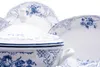Serwis obiadowy, czeska porcelana, Bernadotte, niebieskie Podgląd zdjęcia produktu 3