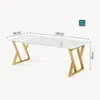Tavolino "Nolu", dimensioni 120 x 60 x 46 cm, forma Anteprima dell’immagine prodotto 3