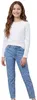 Bequeme Slim-Fit-Jeanshose für Mädchen mit Strasssteinen Produktbild-Vorschau 2