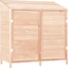 A wooden garden shed with two doors. Náhled obrázku produktu