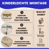 Coemo Lattenrost BASIC 100x220 cm Überlänge starr nicht Produktbild-Vorschau 4