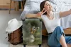 MuchoWow® Koffer Handgepäck Trolley Rollkoffer Kleine Produktbild-Vorschau 2