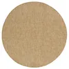 Tapiso Teppich YUCANA Rund Outdoor Beige Balkon Produktbild-Vorschau 2